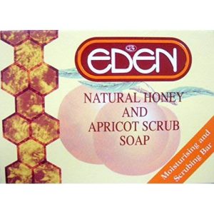 Eden Natural Honey and Apricot Scrub Soap
