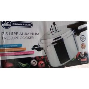 Crown Star Pressure Cooker 7.5 Litres