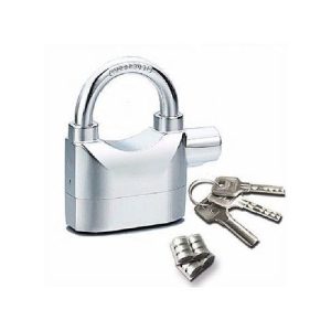 Alarm Padlock For Door/Motor110db Anti-Theft Security Lock