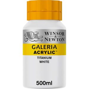 Winsor and Newton Galeria Acrylic- Titanium White 500ml