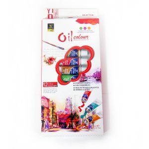 Yipinxuan Oil Colour Paint Set | 12 Tubes