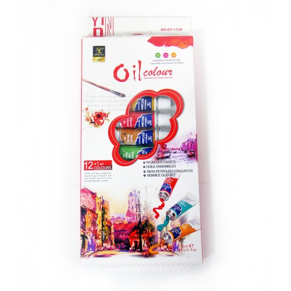 Yipinxuan Oil Colour Paint Set | 12 Tubes