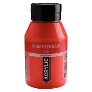 Amsterdam Series Acrylic Paint- Naphthol Red Medium 1L
