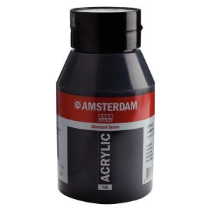 Amsterdam Series Acrylic Paint- Oxide Black 1L
