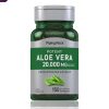 Piping Rock Aloe Vera Capsules 20000mg | 150 Softgels | Concentrated Extract Supplement | Non-GMO, Gluten Free