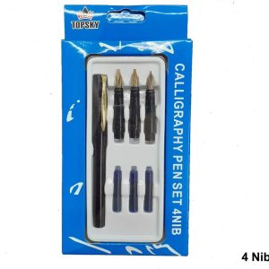 Topsky Calligraphy Pen 4Nibs