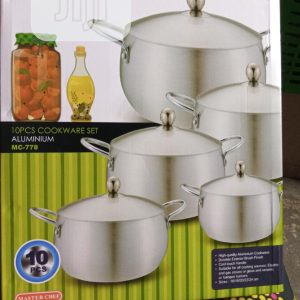 Crown Star 10pcs cookware set aluminium