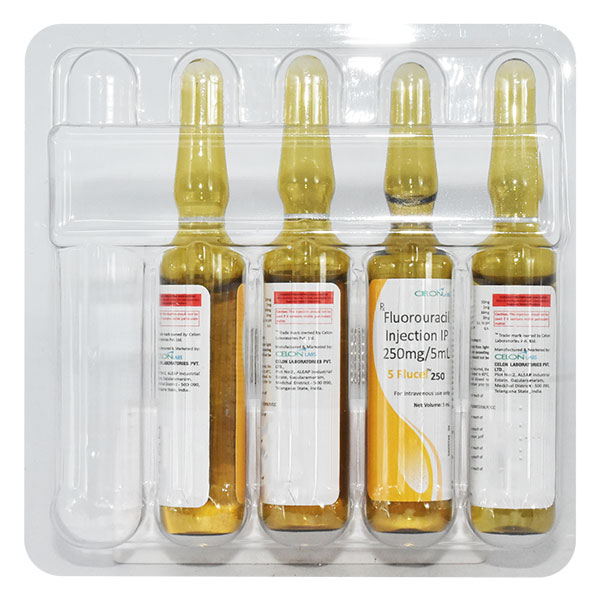 5 Flucel 250Mg Injection 5ml