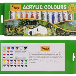 Bianyo Acrylic Paint Set of 12