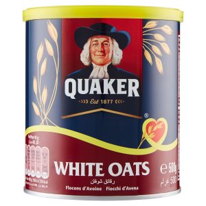Damaged Quaker White Oats