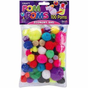 Pom Poms Balls | 100pcs