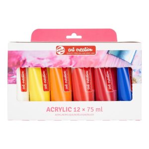 Talens Art Creation Acrylic Paint | 12 Color Set