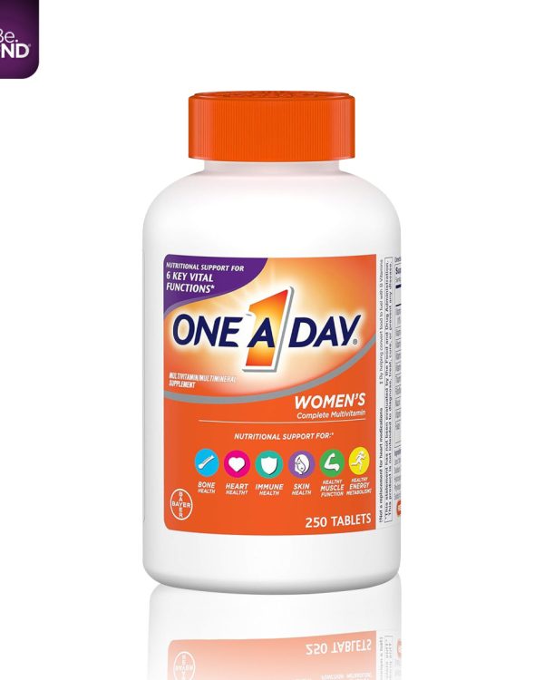 One A Day Women's Active Metabolism Multivitamin, Supplement with Vitamin A, C, D, E and Zinc for Immune Health Support, Iron, Calcium, Folic Acid & more, 50 Count