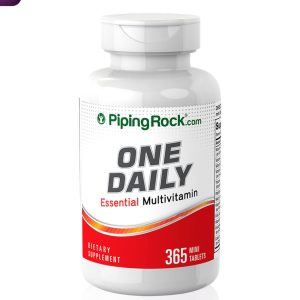 Piping Rock Multivitamin for Women and Men | 365 Tablets | Daily Adult Multi Vitamin | with Vitamins A, B, C, D, and E | High Potency Formula | Non-GMO, Gluten Free Supplement
