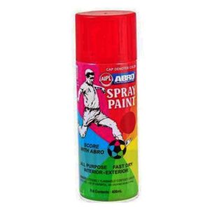 Abro Spray Paint | Regular Red 400ml