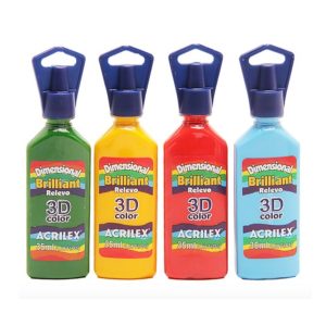 Acrilex 3D Metallic Paints ? 35ml