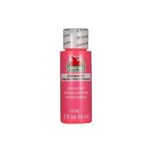 Apple Barrel Acrylic Paint | Neon Red 59ml