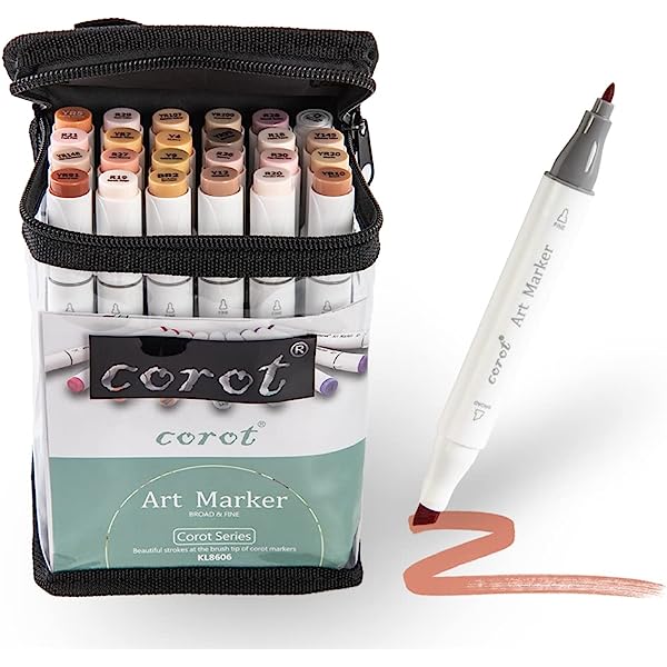 Corot Art Marker Skin Color Series