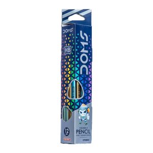 DOMS 12pcs Colours HB Pencils