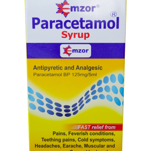 Emzor Paracetamol Syrup 125 mg
