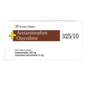 Acetaminophen 325 mg + Oxycodone 10 mg