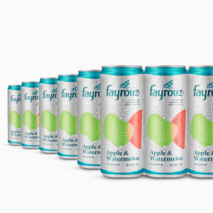 Fayrouz Apple & Watermelon Can | Pack of 6