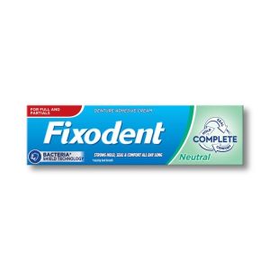 Fixodent neutral denture adhesive cream