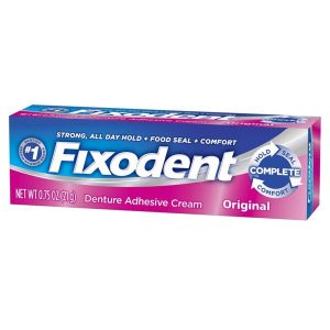 Fixodent original denture adhesive cream