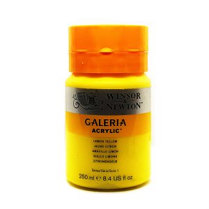 Winsor and Newton Galeria Acrylic Medium- Lemon Yellow 250ml