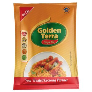 Golden Terra Soya Oil Sachet 45ml | Pack of 5