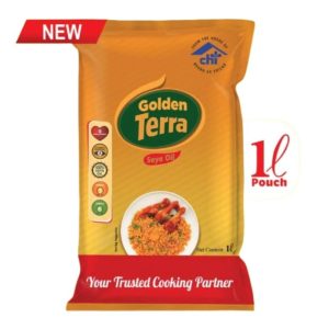 Golden Terra Soya Oil Sachet 1L