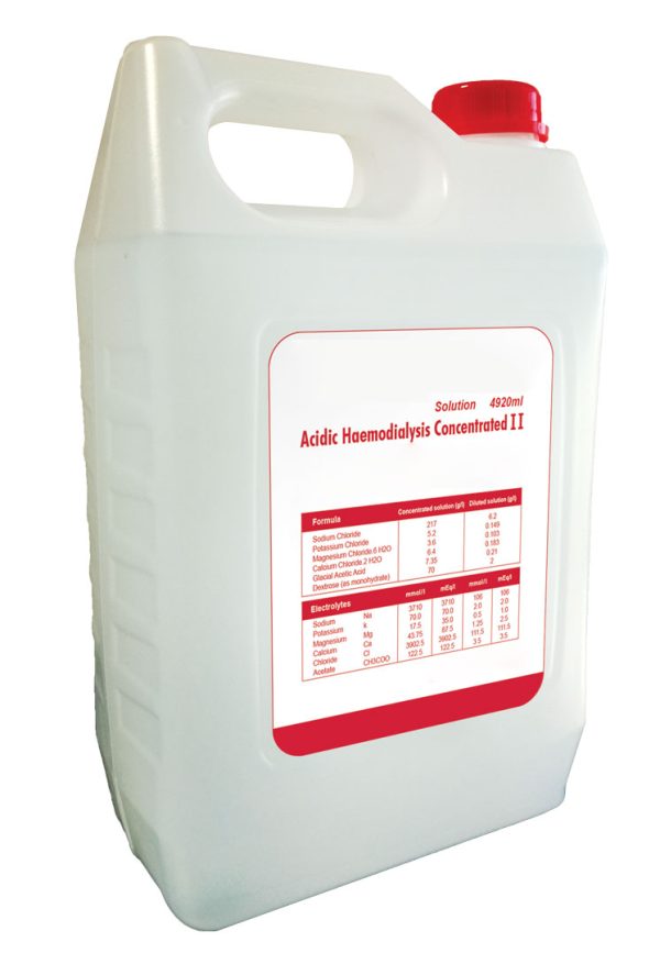 Acidic Hemodialysis Solution II ? Reliable Dialysis Treatment