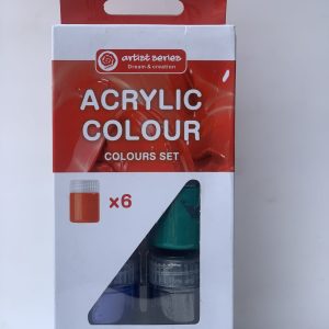 Shello Artist Series Acrylic Paint 15ml x 6pcs