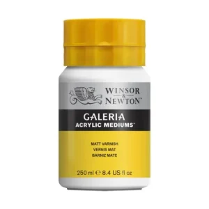 Winsor and Newton Galeria Acrylic Medium- Matt Varnish 250ml