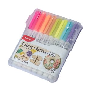 Monami 8 Colours Fabric Marker Set