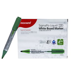 Green Monami SigmaFlo Liquid White Board Marker