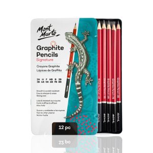 Mont Marte Graphite Pencil Signature- Crayola Graphite