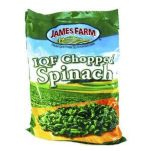 James Farm Chopped Spinach