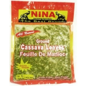 Nina Fresh Cassava Leaves (Frozen) | 24oz