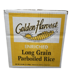 Golden Harvest Parboiled Rice | 25lbs
