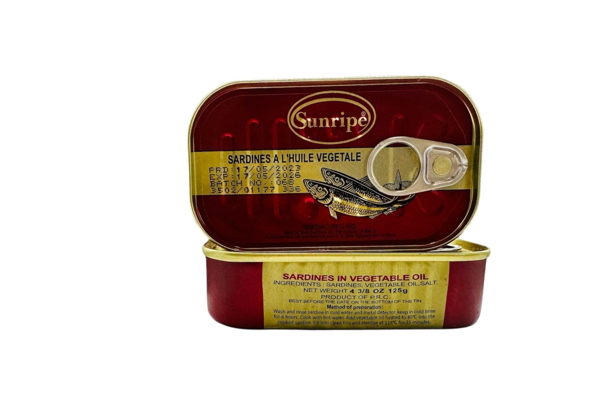 Sunripe Sardine | 125g