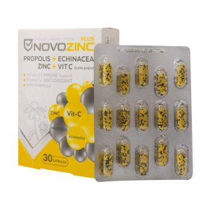Novozinc Plus (Vitamin C, Zinc, Echinacea extract, Propolis extract)