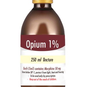 Opium Tincture 1% Bottle (250 mg)