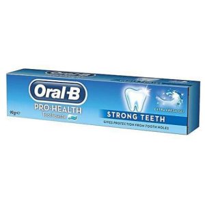 Oral B strong teeth