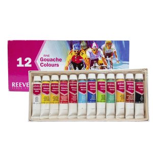 Reeves 12pcs Fine Gouache Colours