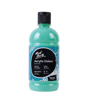 Mont Marte Acrylic Color- Aqua Green 500ml