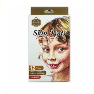 Skin Tint 12 Colours Pastel Pencil