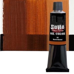Soho 170ml Urban Artist Oil Color | Burnt Sienna