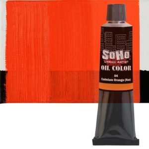 Soho 170ml Urban Artist Oil Color | Cadmium Orange Hue