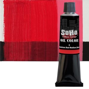 Soho 170ml Urban Artist Oil Color | Cadmium Red Medium Hue